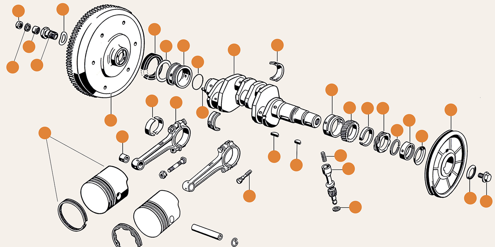 Engine & Exhaust 1200cc-1600cc