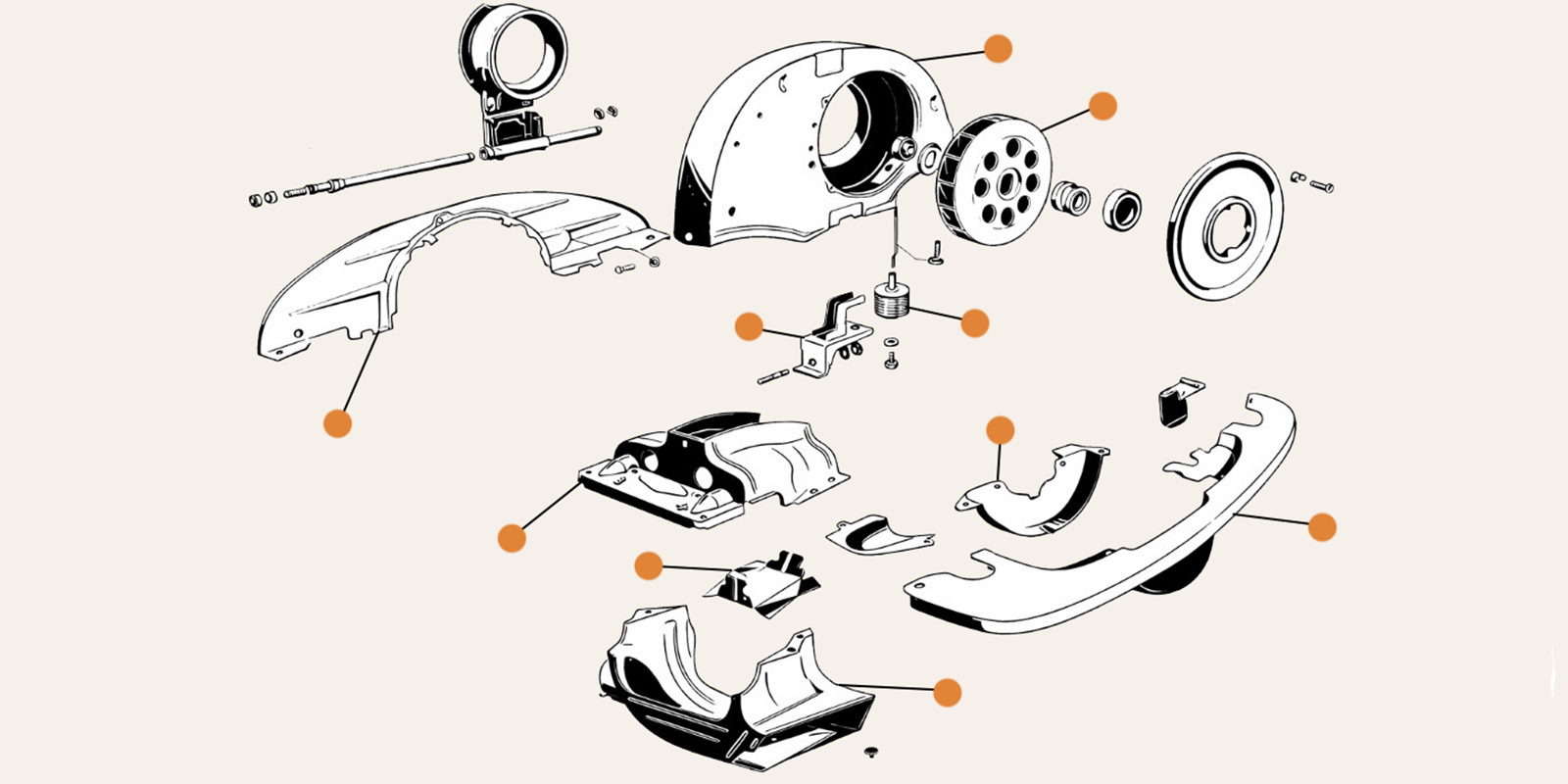 Engine & Exhaust 25/30hp