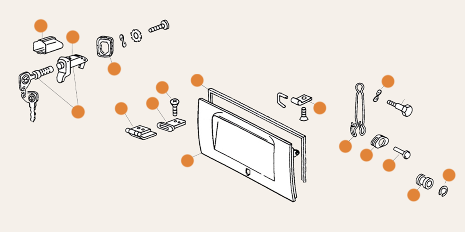 VWB Door Tailgate & Engine Lid Parts 