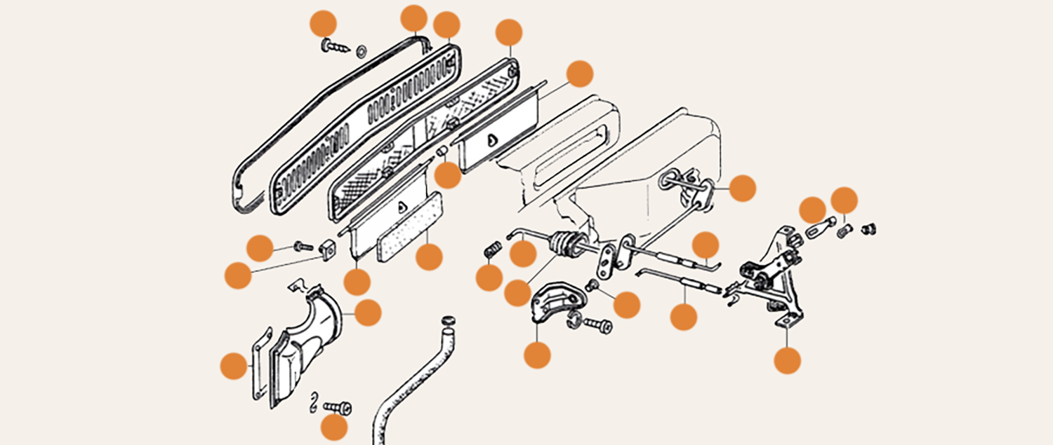 Baywindow Interior Air Box Parts