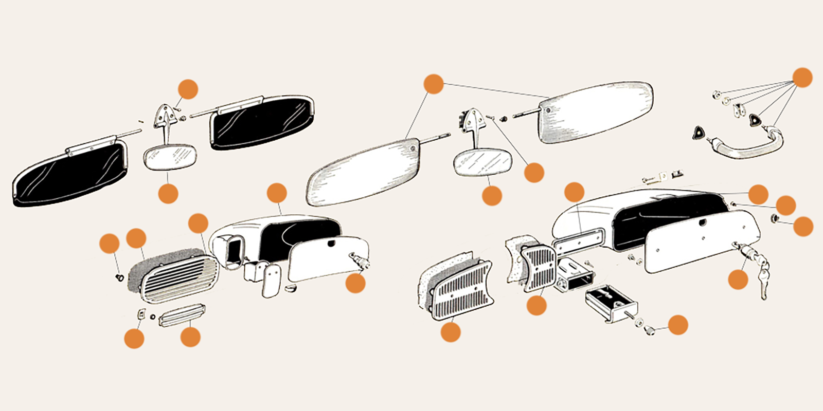 Beetle Interior Parts