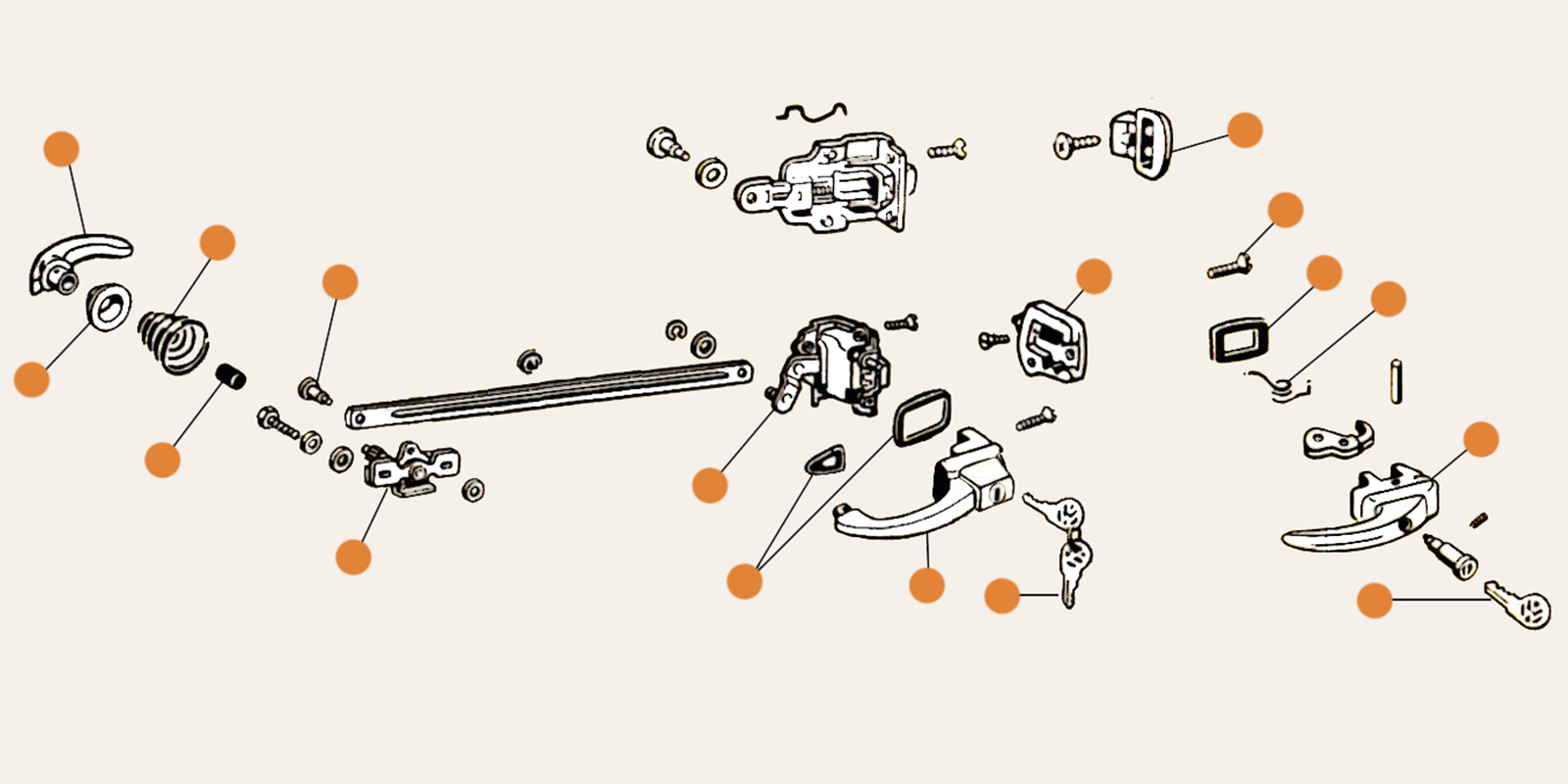 Beetle Door Bonnet Boot Lid Wings & Body Parts