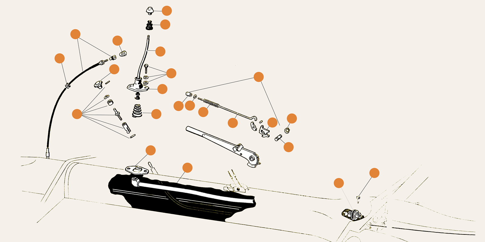 Beetle Interior Parts