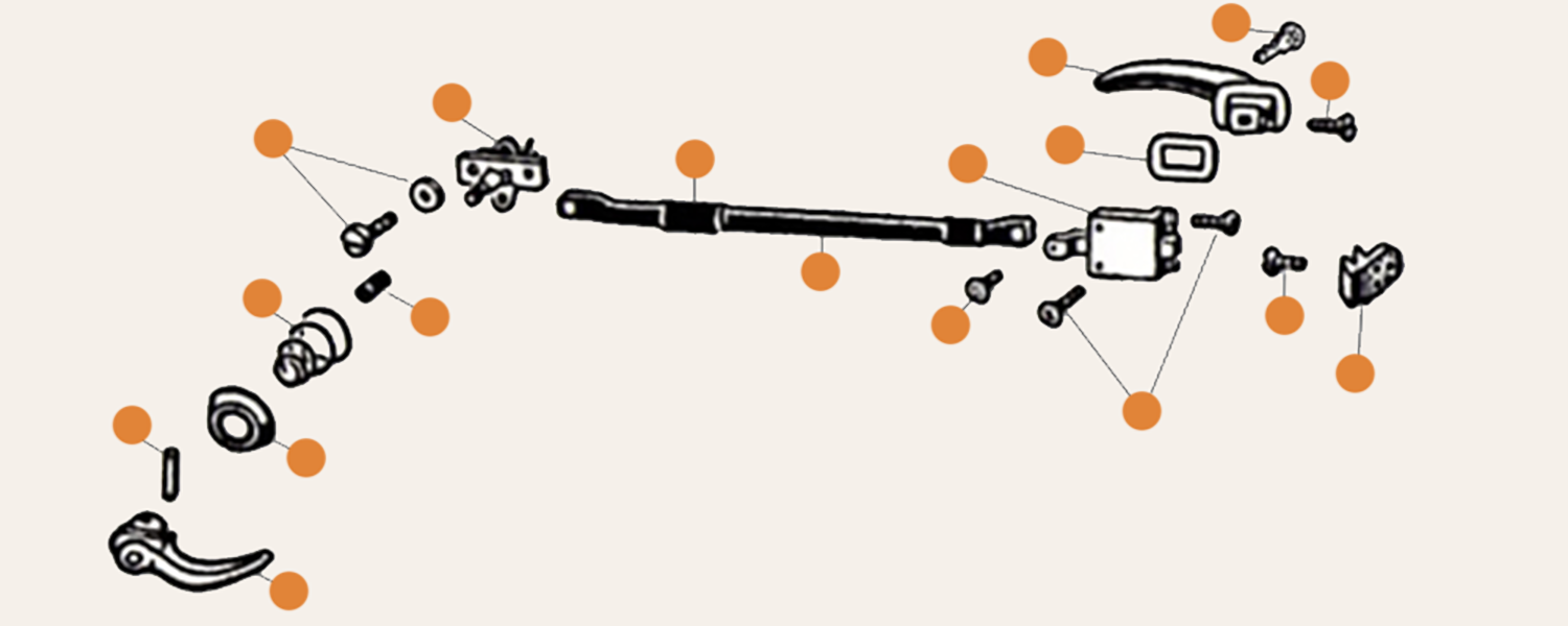 Splitscreen Pull Handle Parts