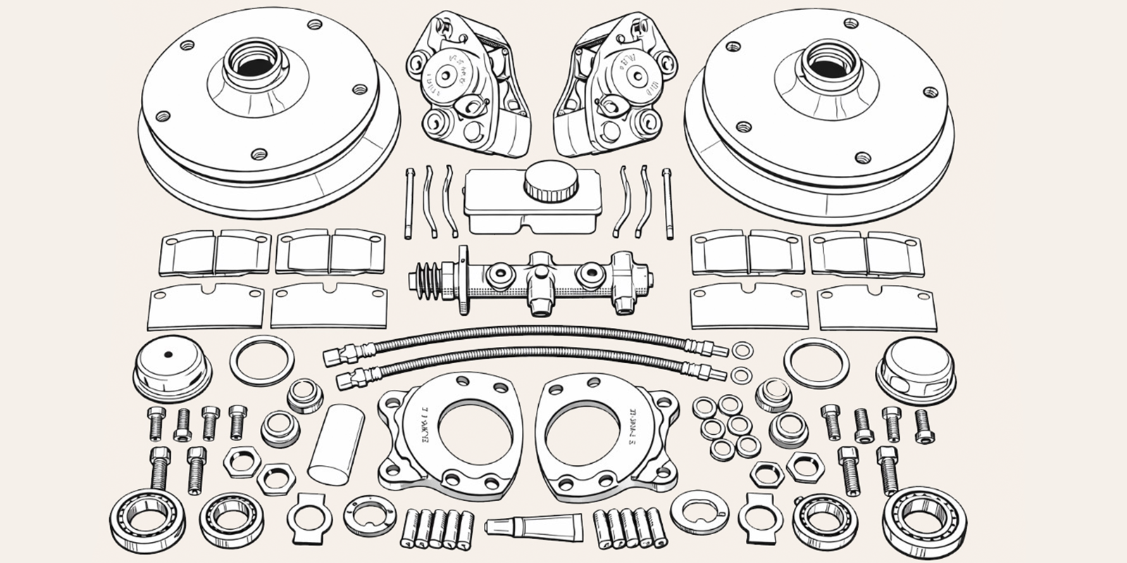Beetle Brakes & Wheel Parts