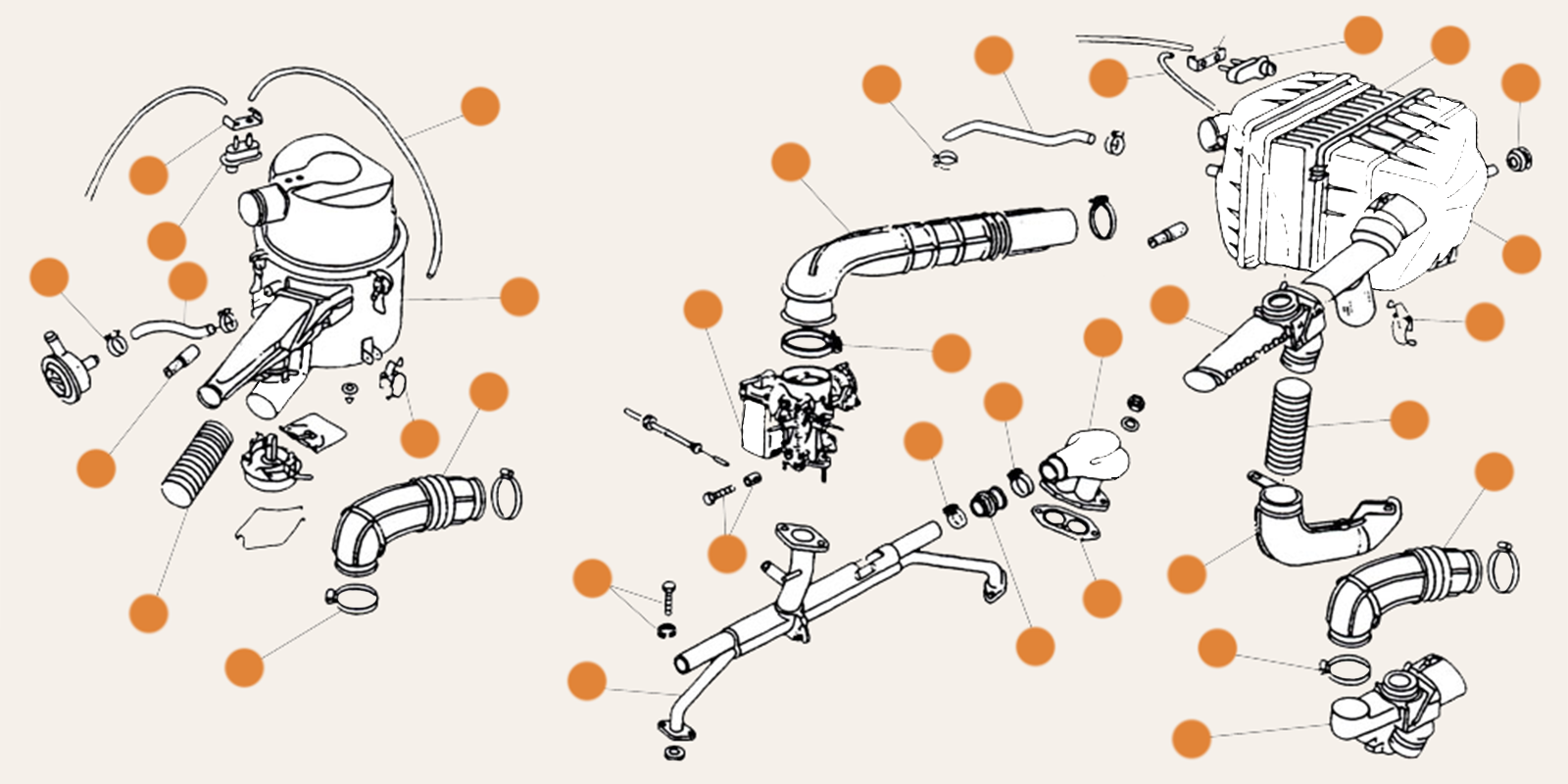 Engine & Exhaust 1200cc-1600cc