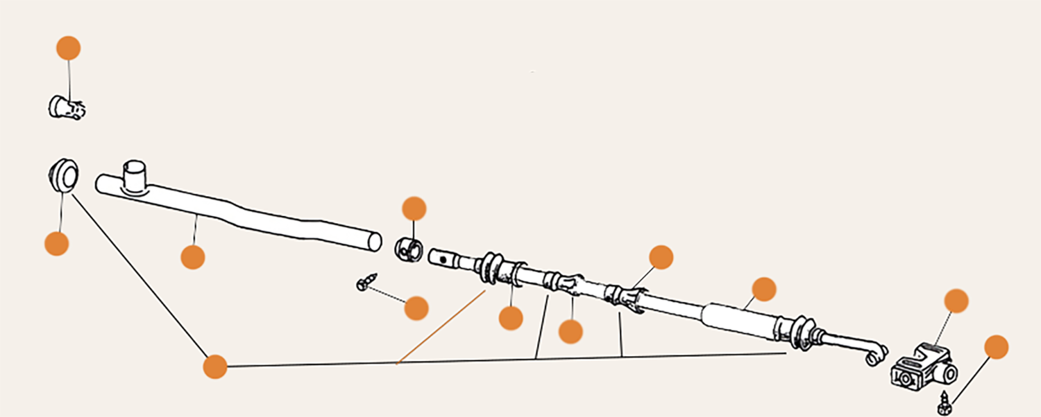 VWB Gear linkage Parts