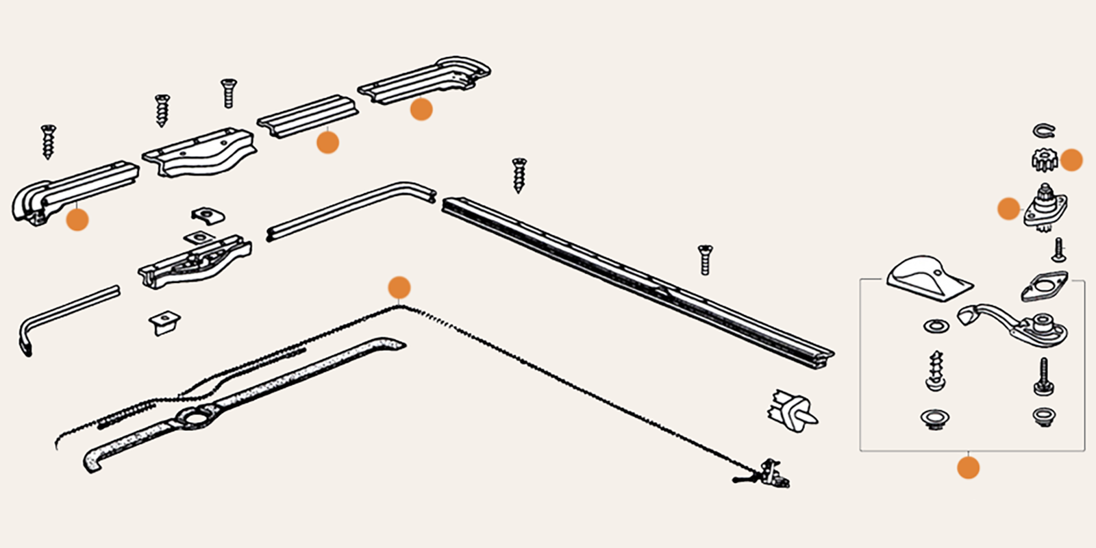 Baywindow Sunroof Parts & Pop Top Parts