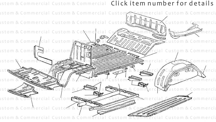 Baywindow Chassis & Underside Parts