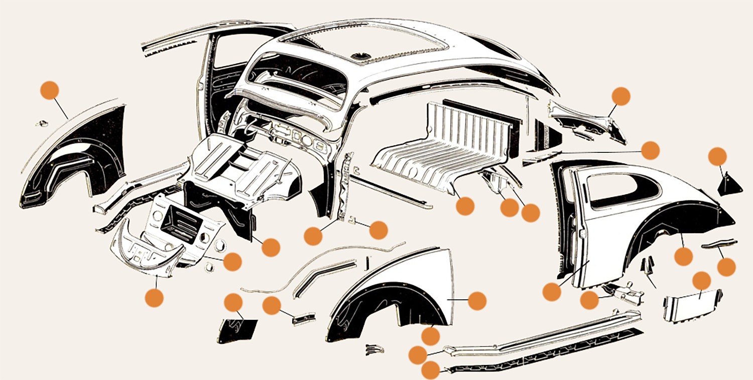 Beetle Body Panels & Repairs