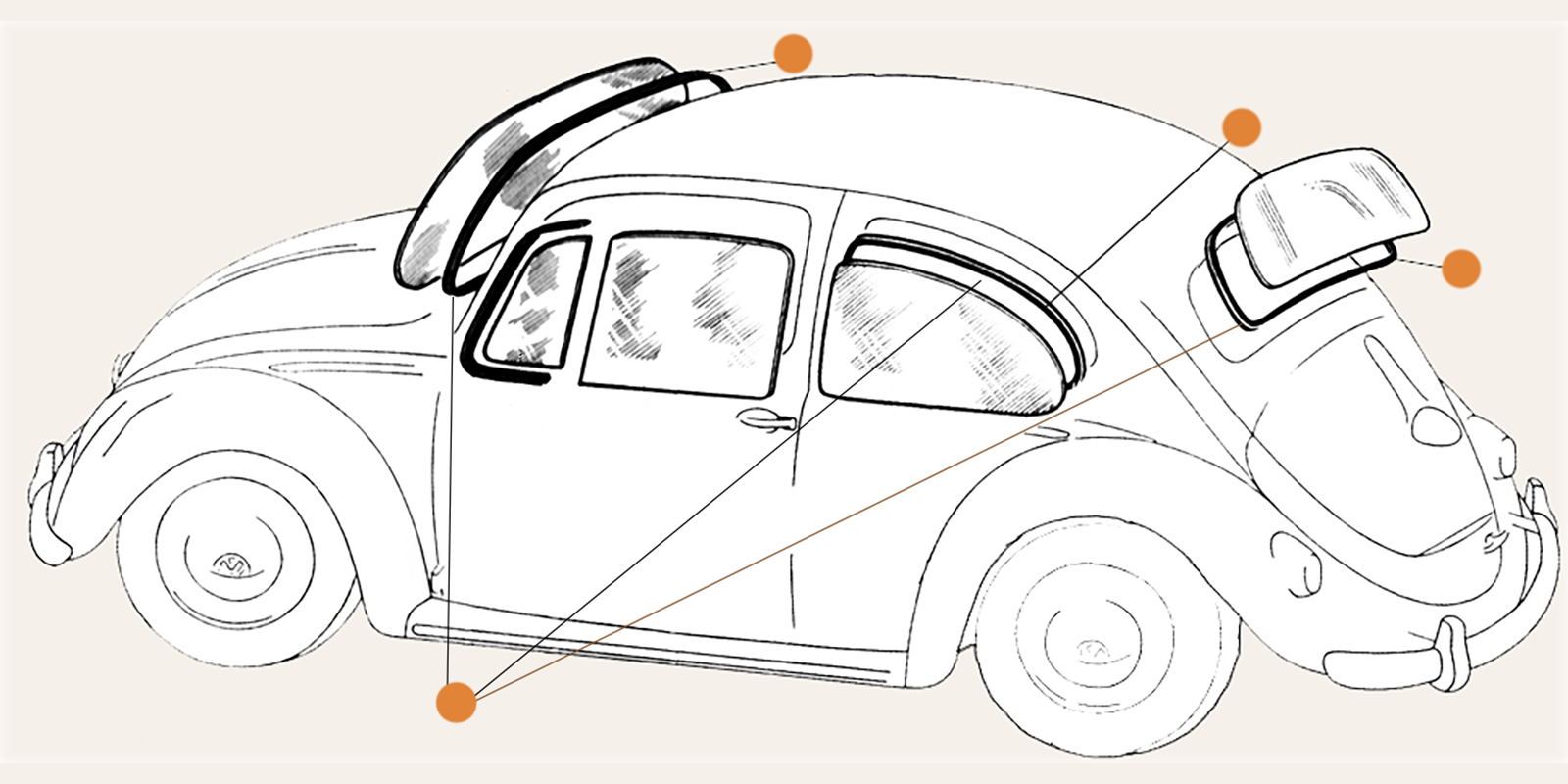 Beetle Window Parts