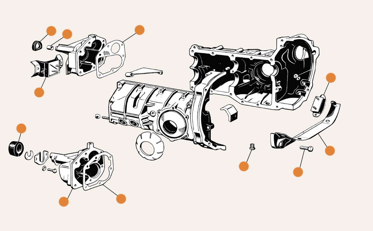 Beetle Gearbox Parts