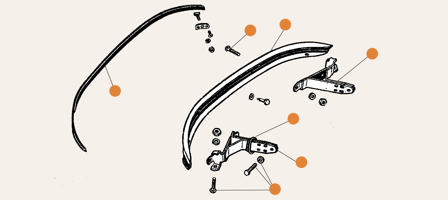 Beetle Front Europa Style Bumpers