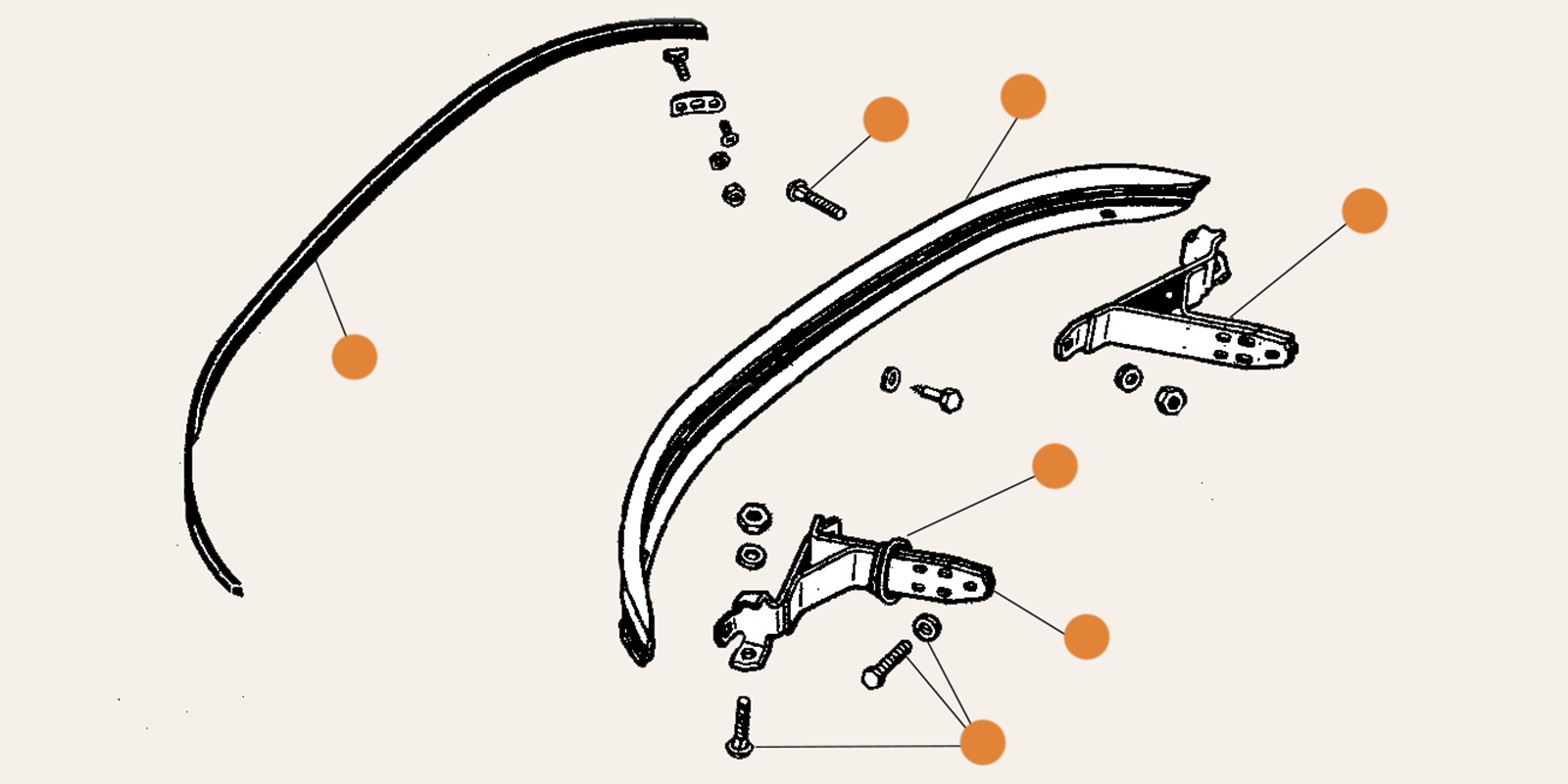 Beetle Front & Rear Bumper Parts