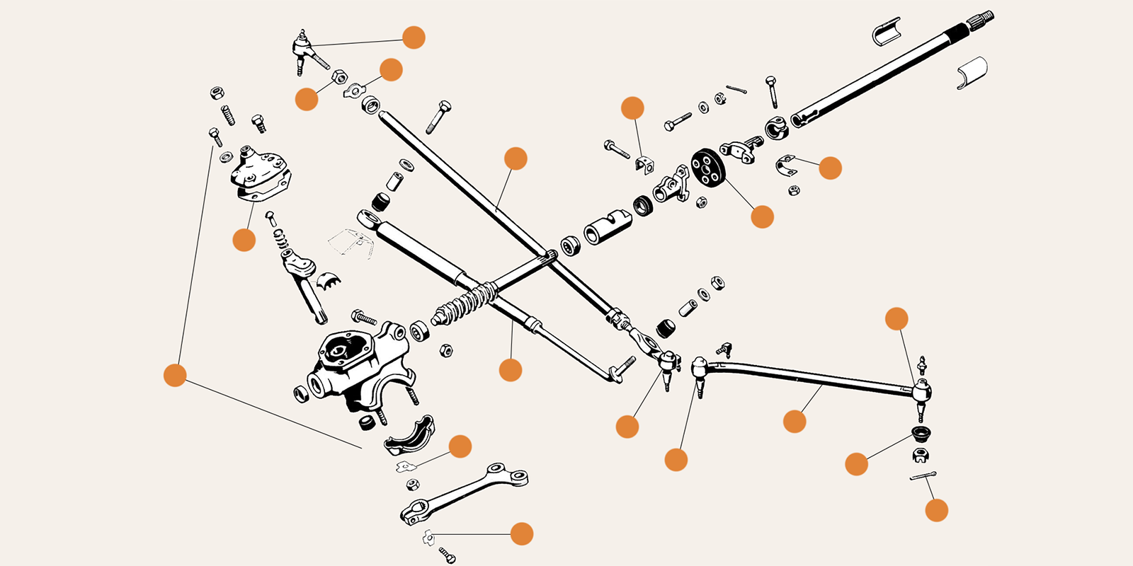 Beetle Front & Rear Axle Parts