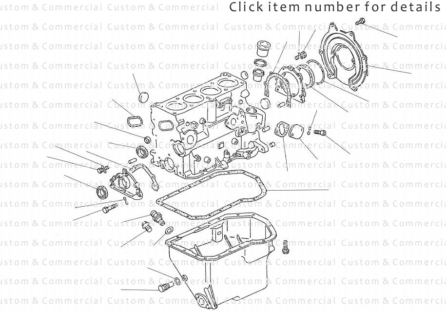 Diesel Engine Block Parts