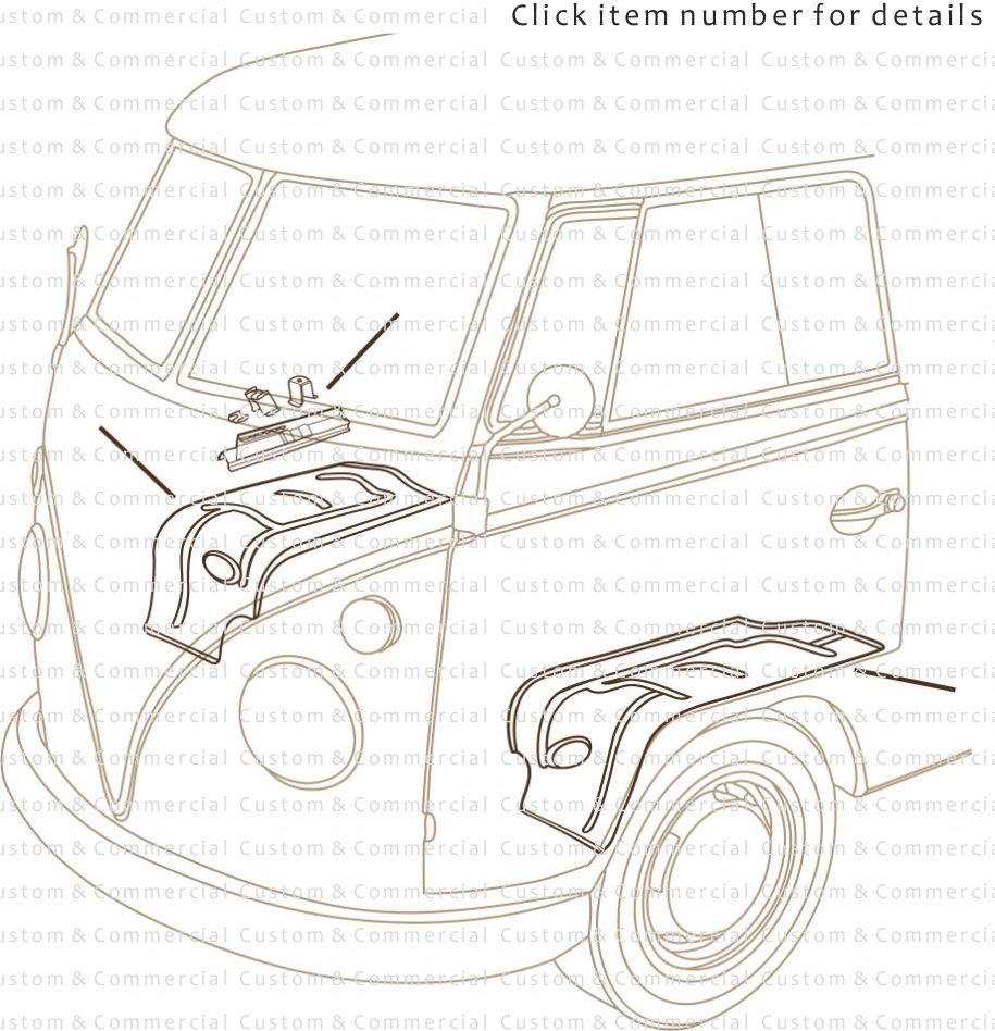 Front Wheel Tubs & Tub Repairs