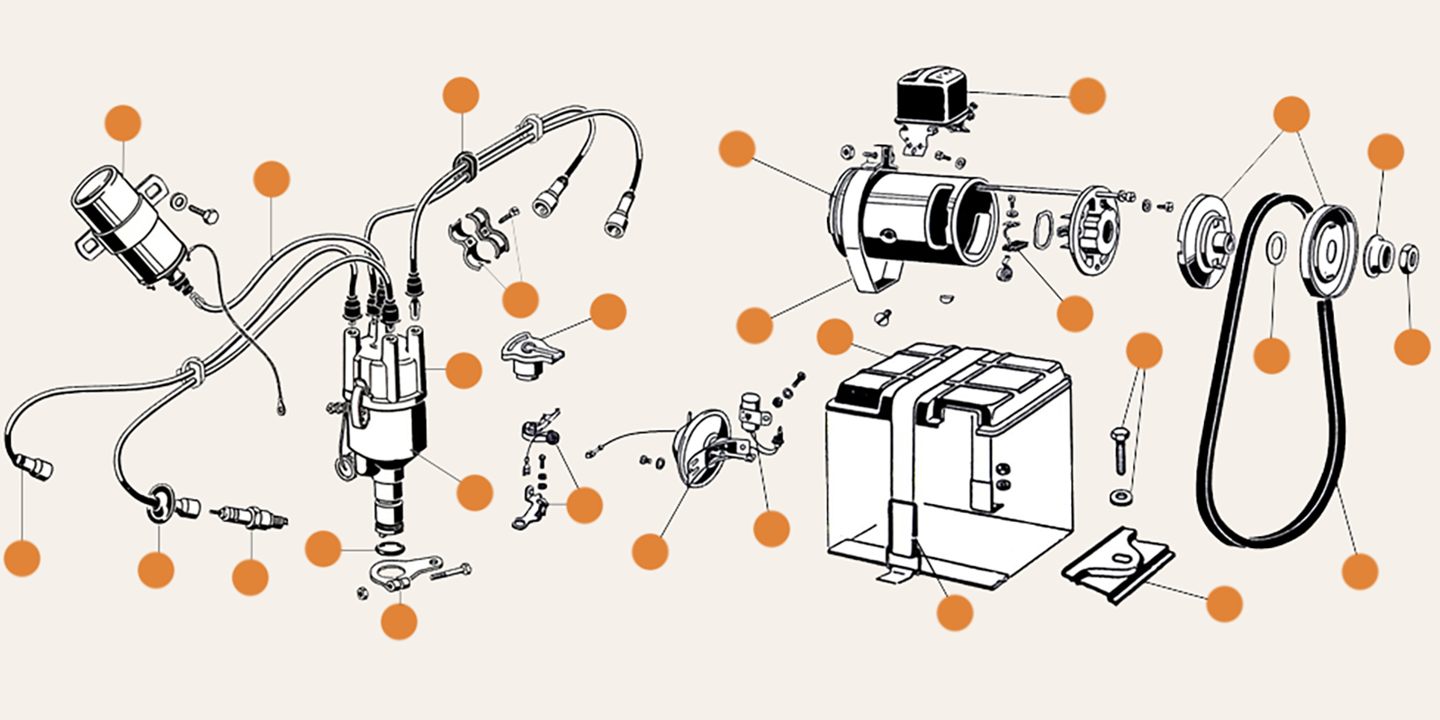 Engine & Exhaust 25/30hp
