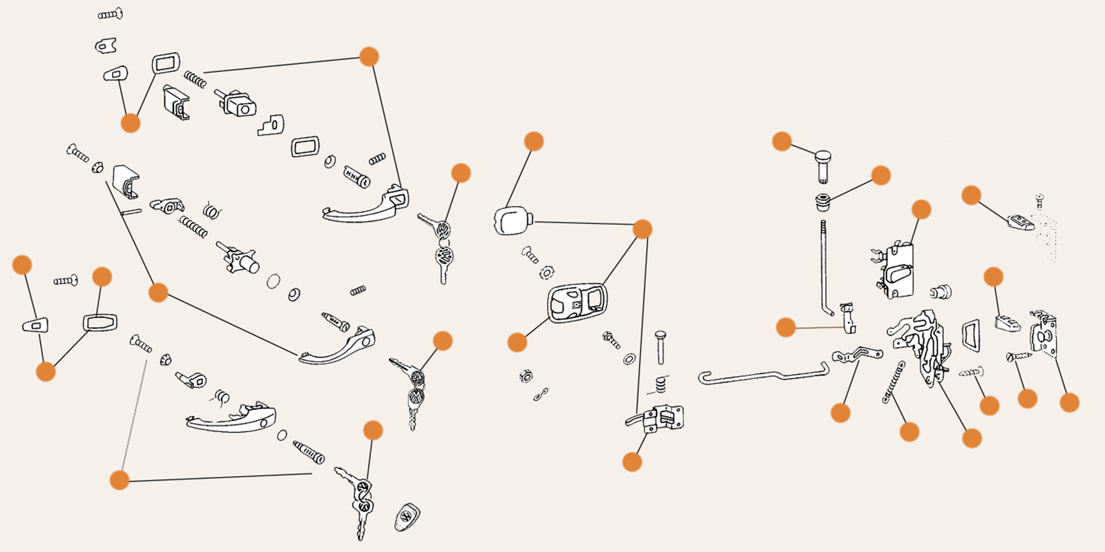 Beetle Door Bonnet Boot Lid Wings & Body Parts