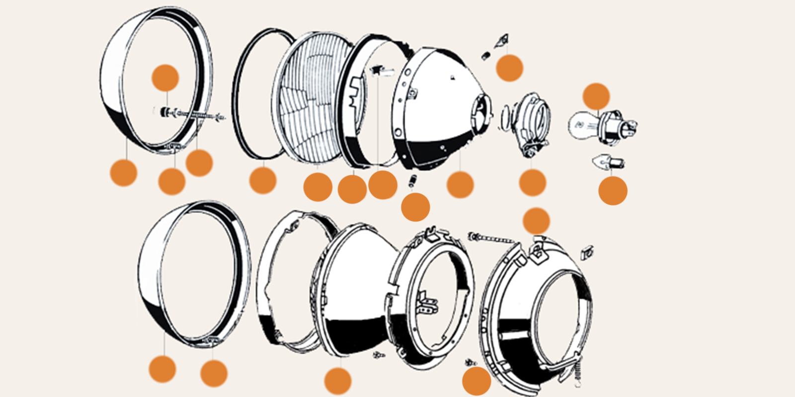 Beetle Lights & Lenses