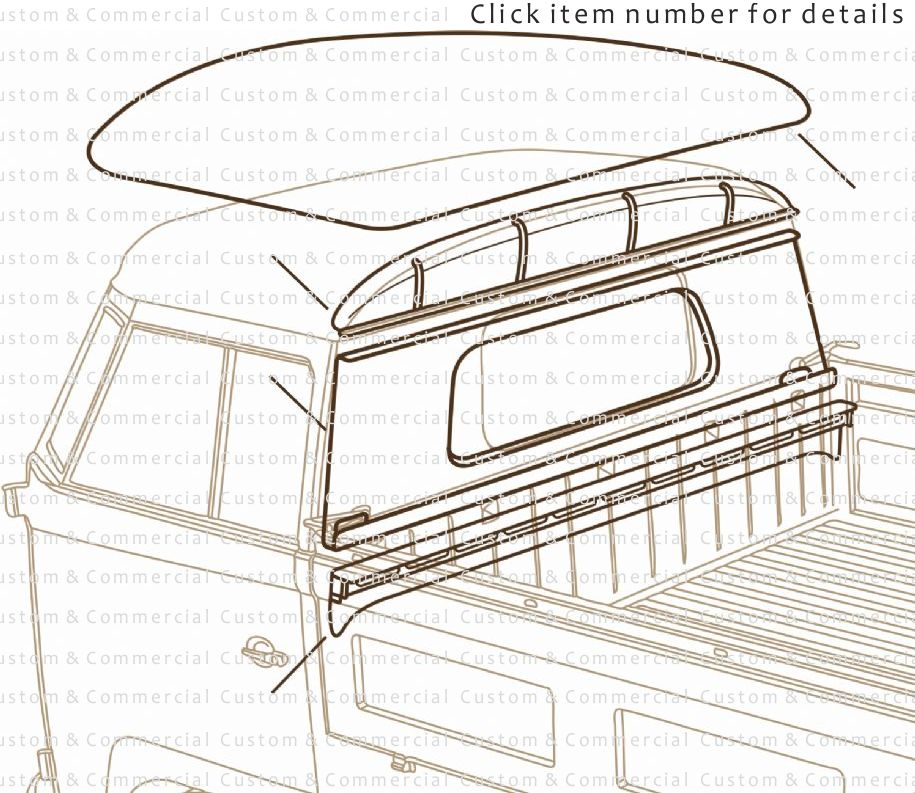 Single Cab Rear Window & Bulk Head Panels
