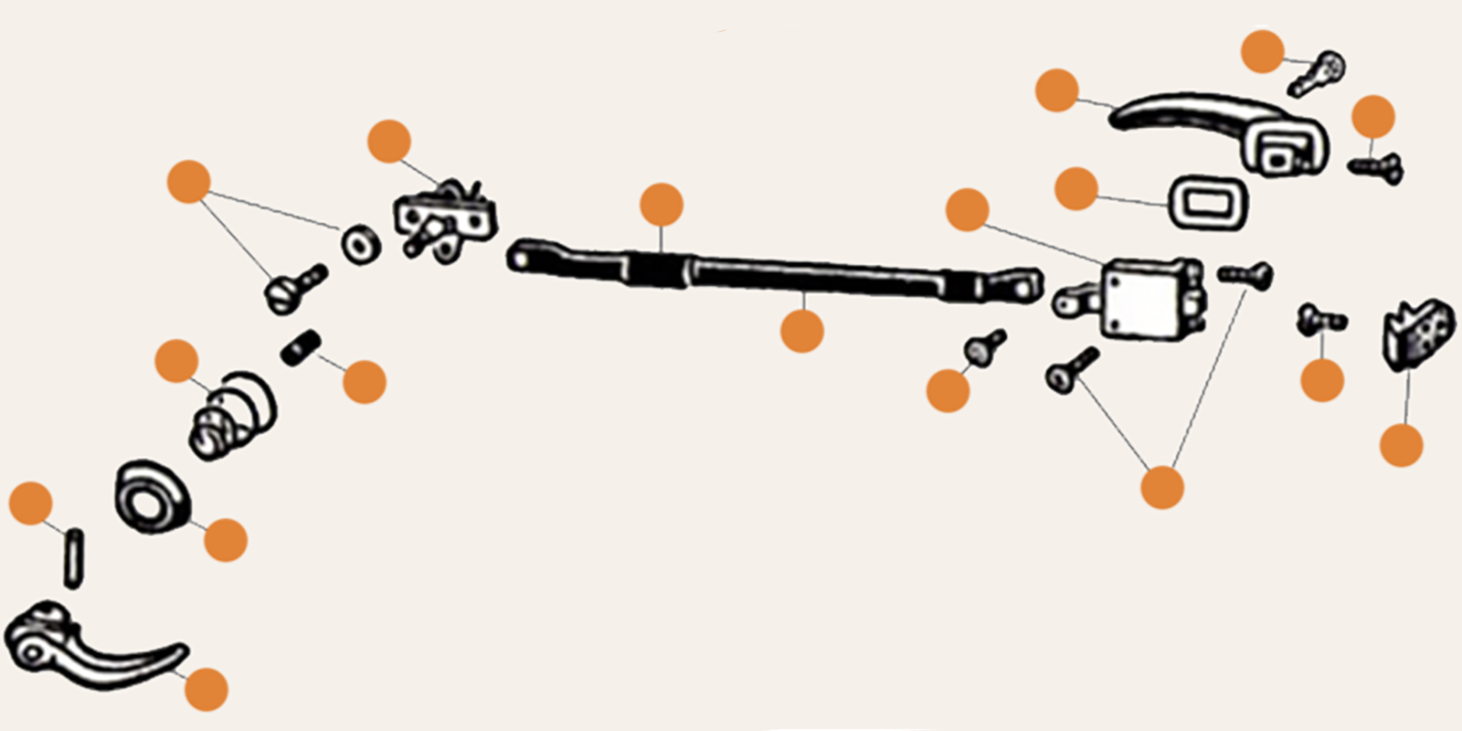 Splitscreen Pull Handle Parts