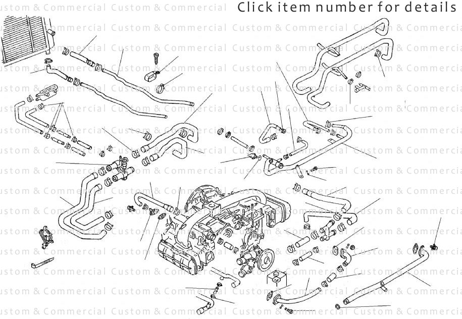 Type 25 Water system 1900cc Water Boxer 80-7/85