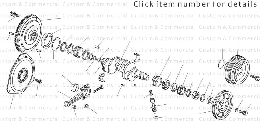 Crankshaft & Flywheel Parts