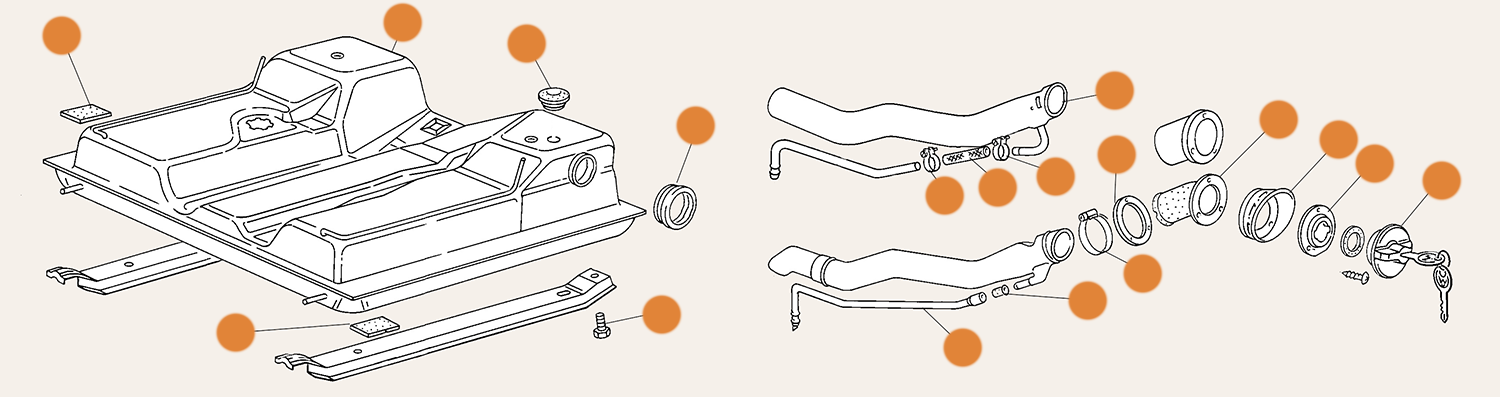 Type 25 Fuel Tank Parts