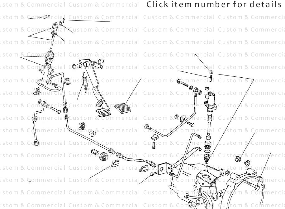 Type 25 Hydraulic Clutch Parts