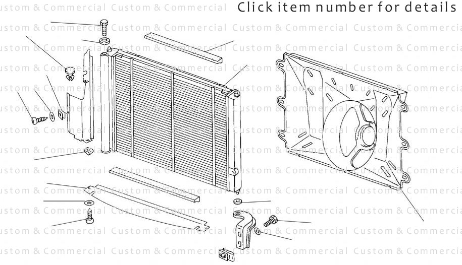 Type 25 Radiator Parts