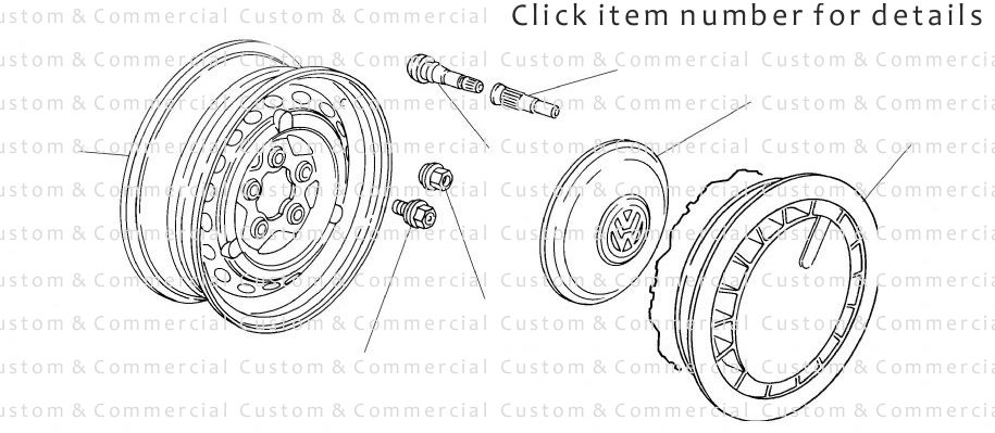 T25 Standard Wheels & Wheel Accessories