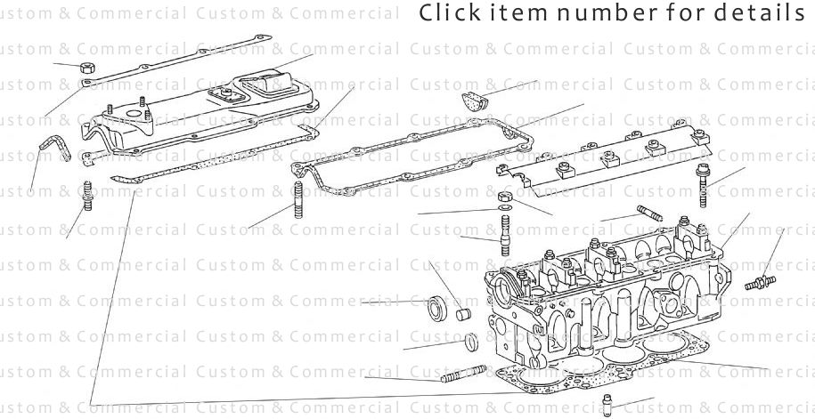T4 Cylinder Heads & Parts 2.0cc AAC