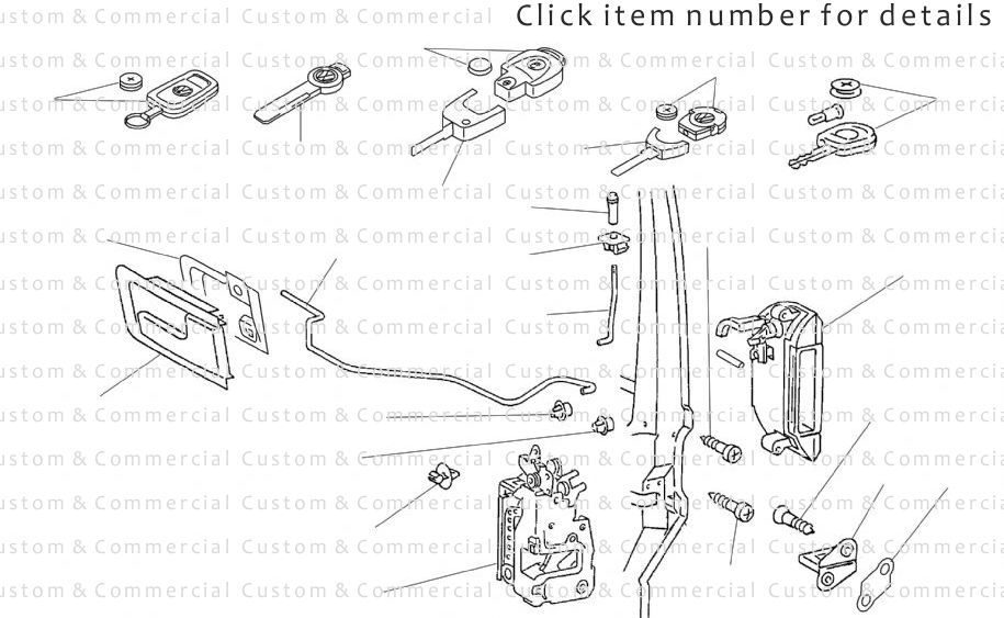 T4 Door Handles & Parts