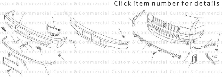 T4 Front Bumpers & Bumper Parts