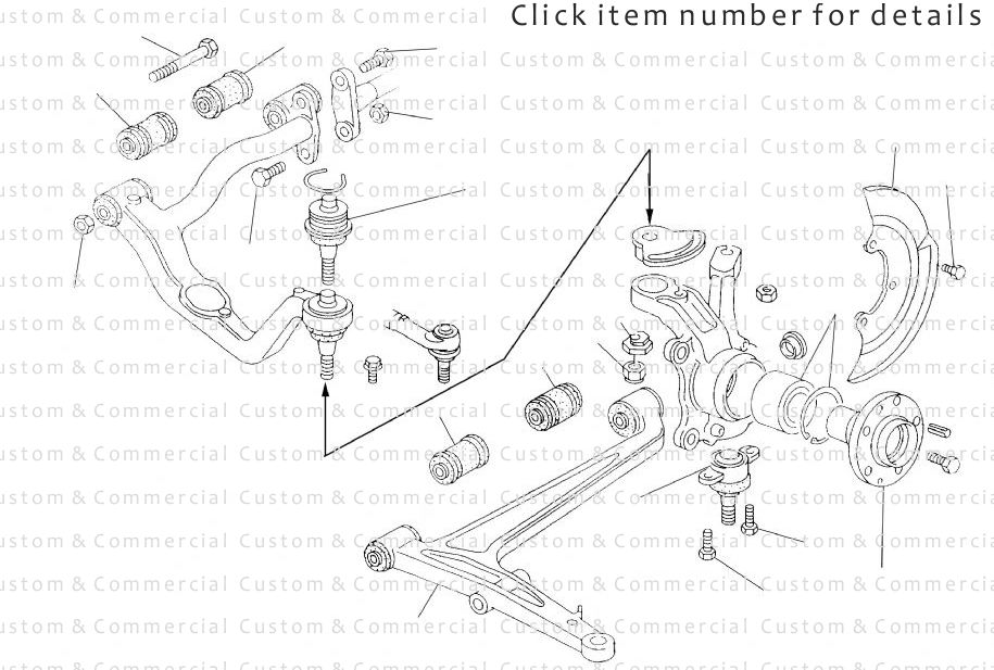 T4 Front Suspension Ball Joints & Wheel Bearings