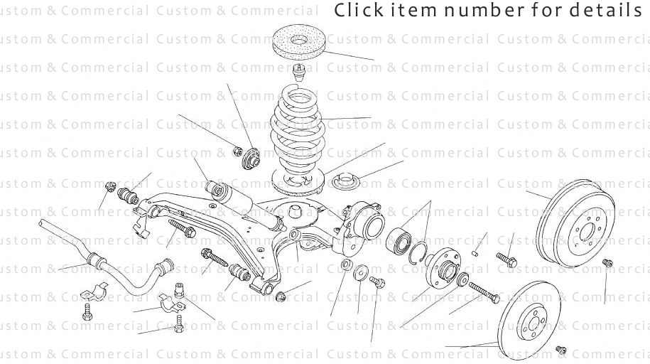 T4 Rear Suspension Parts