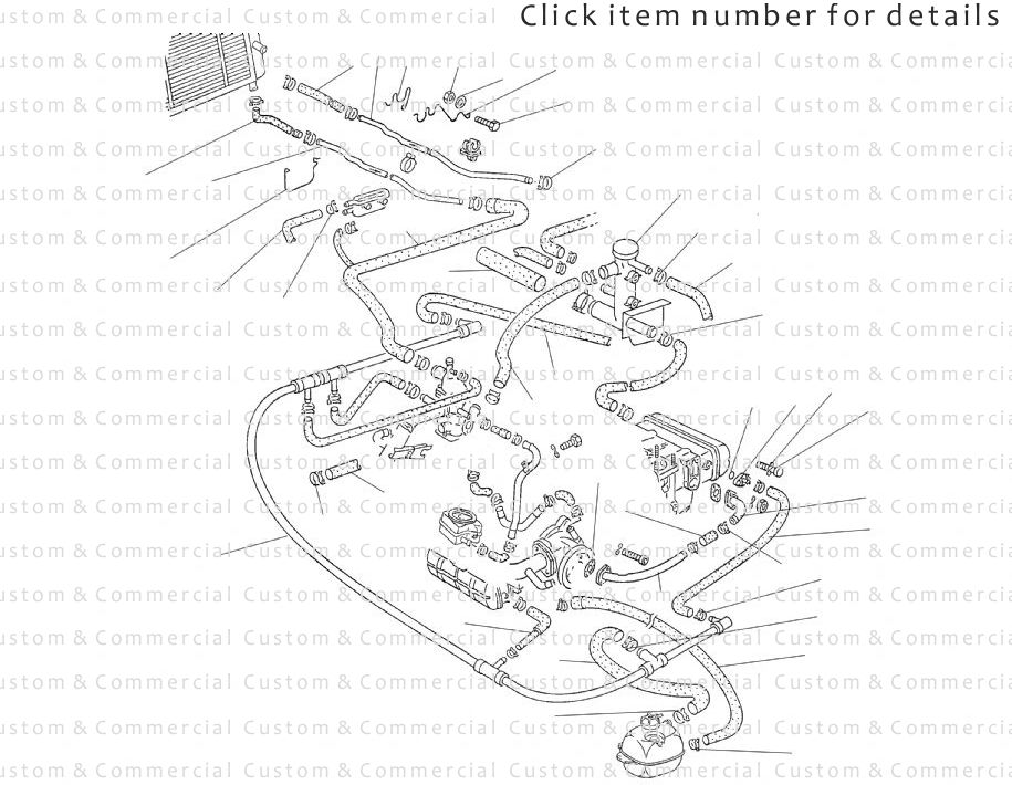 Type 25 Water system Water Boxer 2100cc 8/85-92