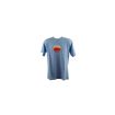 Badfish Baby blue Multi beetle T Shirt. Size Medium