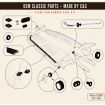 German quality floor pan rubber seal kit