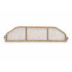 Bamboo parcel shelf with fixings 