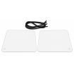 German quality safari front screen glass & seals for C&C made frames Pair 