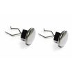 Polished stainless steel jacking point covers/hub cap pullers Sold as a pair
