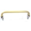 German quality deluxe dash grab handle ivory with chrome ends Brazilian Bus only