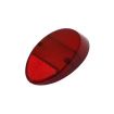 All red rear light lens