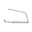 Genuine VW cab door outer scraper & frame Left 68-79