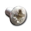 Stainless steel mounting screw flat cross head counter sunk