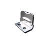 German quality chrome finished stainless 1/4 light catch plate