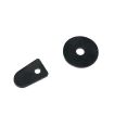 Flat bonnet handle gasket set black