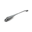 Wiper arm to take domed nut in silver Right